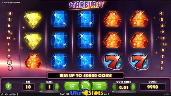 Oplev Starburst Online Unik Spiloplevelse på Netcasinoer
